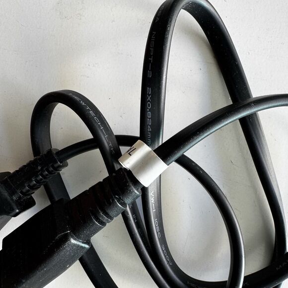 Standard Computer Power Cord, I-Sheng IS-033 E55943, SP-12N , 7A 125V, - Picture 5 of 5